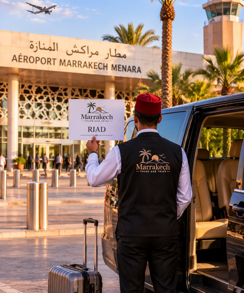 Marrakech Airport Transfer from Menara Airport to Riad