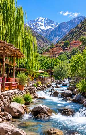 Ourika Valley Morocco Atlas Mountains